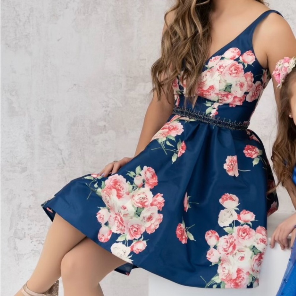 Sherri Hill Floral Dress